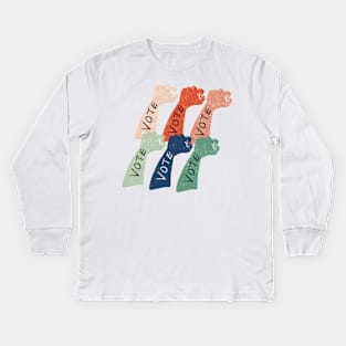 Vote Kids Long Sleeve T-Shirt